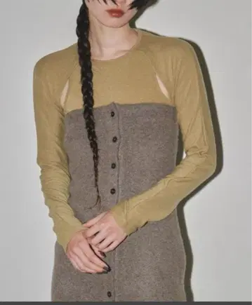 Todayful 슬리브 레이어드 롱 T셔츠