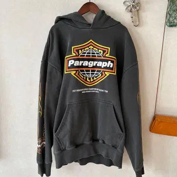 Paragraph P08 후드 부착 후드티 그레이