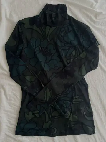 Christian Wijnants 꽃무늬 프린트 터틀넥