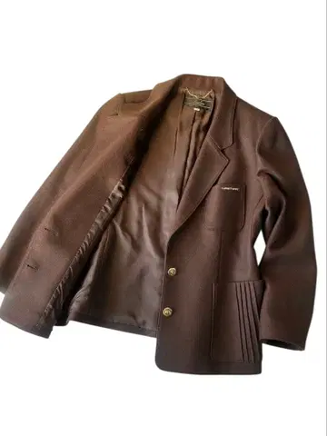 레리안 테일러드 자켓 골드 버튼 XL