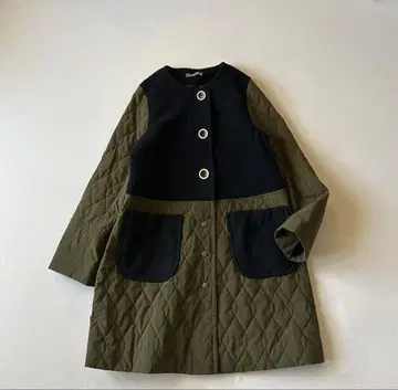 Pa-Nu 파누 퀼트&보아 코트