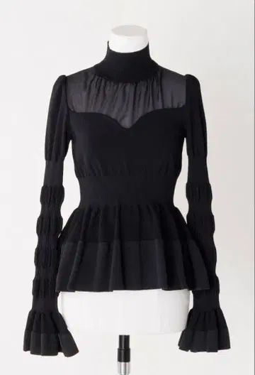 fetico KNIT PEPLUM SWEATER size 1