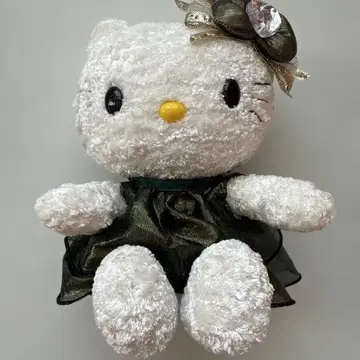 헬로키티 봉제 인형 레트로 키티 산리오 드레스