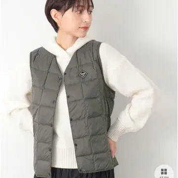 Dessin TAION 별주 다운 베스트 여성용 그레이