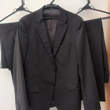 남성용 수트 블랙 2 팬츠 L (170~185)