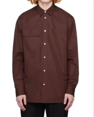 질샌더 스트레이트 컷 셔츠