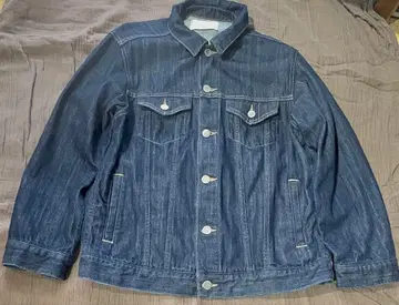 자유구 다크 네이비 데님 자켓 38