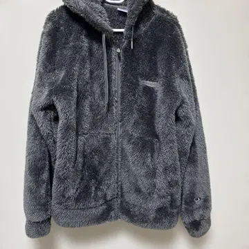 Champion 플리스 자켓 그레이 L 사이즈