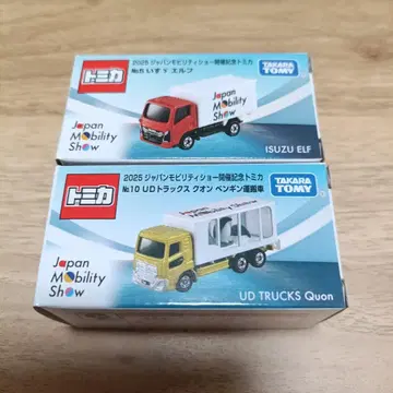 [토미카] 2025 재팬 모빌리티쇼 기념 엘프 퀀 펭귄 운반차