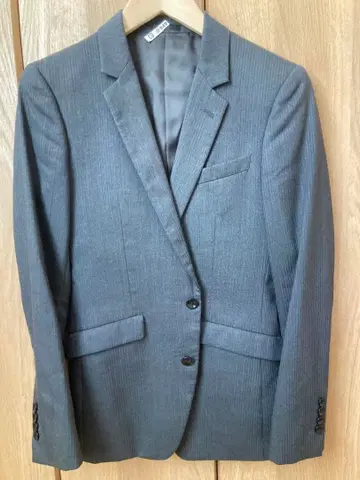 정장 셀렉트 그레이 스트라이프 비즈니스 정장 Y4