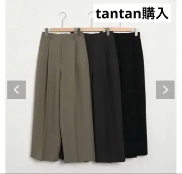 후카야 오리지널 슬랙스 블랙 tantan 구매