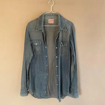 Wrangler 웨스턴 데님 셔츠 L 사이즈