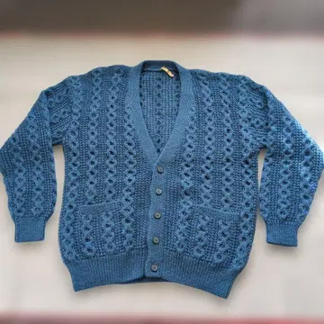 손뜨개질 남성용 가디건(3L)