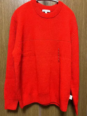 리브 크루넥 스웨터 [ 새상품 미사용 ]