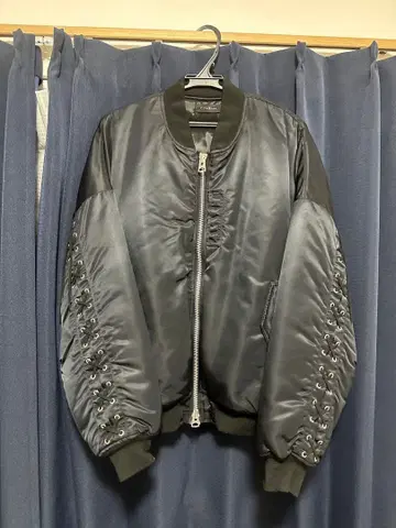 CIVARIZE MA-1 블랙 자켓 44 남성용 M 사이즈