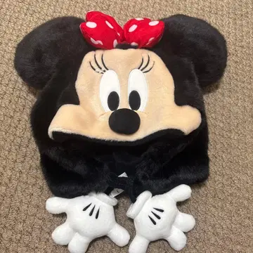 [ 새상품 ] 미니 마우스 팬캡 귀도리 모자