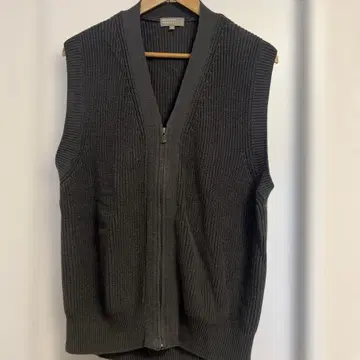 MARGARET HOWELL 그레이 니트 베스트 M