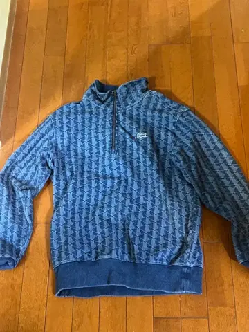 Lacoste 하프 지퍼 트레이닝복