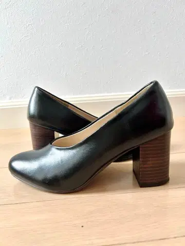 펌프스 블랙 23.5cm 힐 7.5cm 포멀, 캐주얼