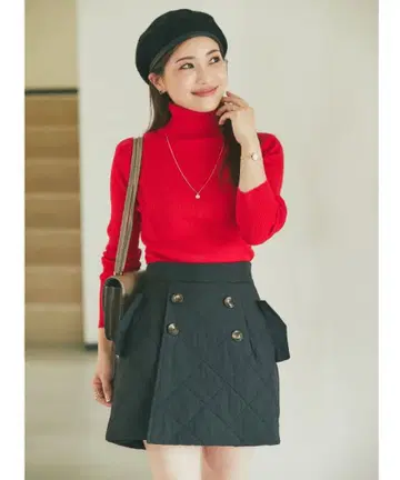 퀼팅 숏팬츠 스코트