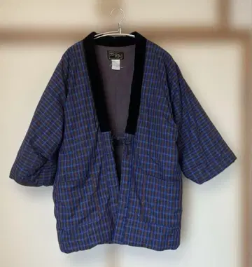 겨울 상품 일본제 쿠루메 핸드메이드 남성용 한텐 루즈한 사이즈