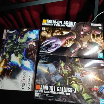 HG 가르스 J 아카이 만로디 [ 새상품 미조립 ]