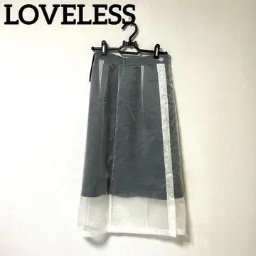 LOVELESS 러브리스 시스루 타이트 스커트