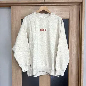 록시 ROXY 맨투맨 L 사이즈 백 프린트 속기모