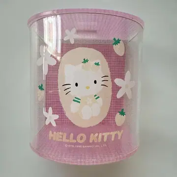 헬로키티 레트로 플라스틱 케이스 산리오 키티 케이스