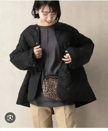 프릭스스토어 퀼팅 코트