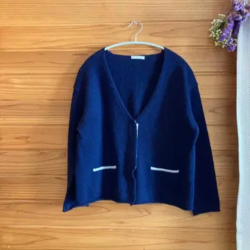 studioclip 네이비 V넥 가디건