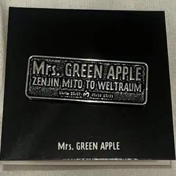 Mrs. GREEN APPLE 핀 배지 ZENJIN 젠진 미세스