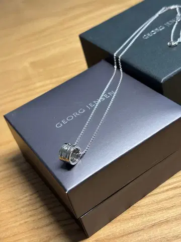 조지 젠슨 750 WG 다이아 7P 퓨전 목걸이