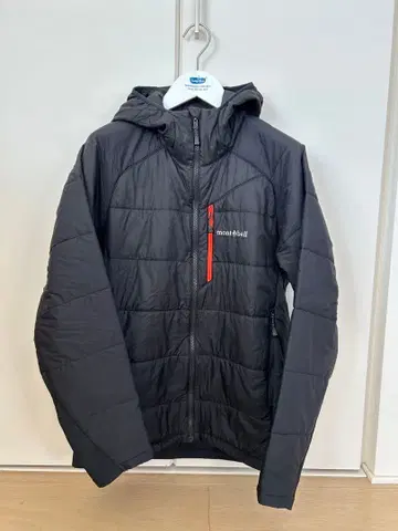 몽벨 U.L. 써마 랩 후드티 남성용 M 블랙