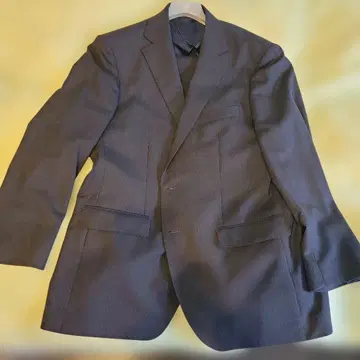 JUNKOSHIMADA 블랙 네이비 스트라이프 울 100 BB4