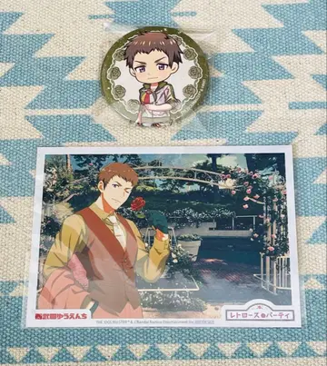 SideM 세이부엔 유우엔치 신겐 세이지 캔뱃지 브로마이드 레토로즈