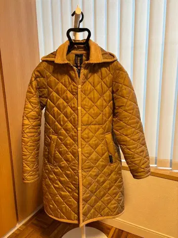 라벤햄 퀼팅 코트 36 베이지