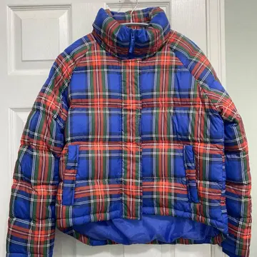 유니클로 JW ANDERSON 체크 다운 자켓