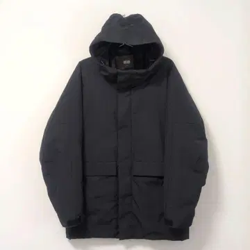 유니클로 UNIQLO 하이브리드 다운 파카 M 블랙