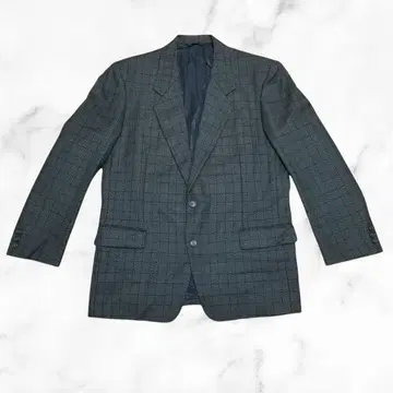 체크 무늬 테일러드 자켓 비즈니스 캐주얼