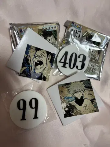 토가시전 HUNTER x HUNTER 번호판