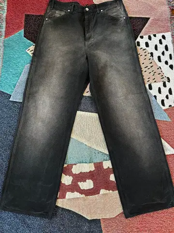 AURALEE COTTON DUCK PAINTER PANTS size4