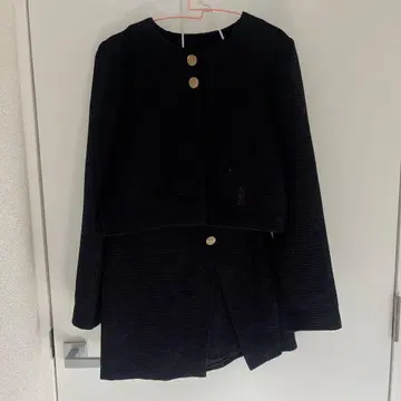 ZARA 블랙 셋업 S