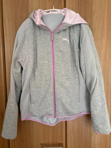 PUMA 리버서블 풀 집업 후드티 L 사이즈