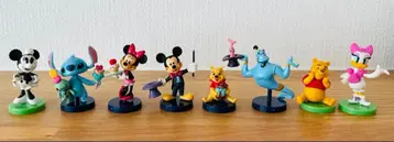 디즈니 피규어 8체 세트