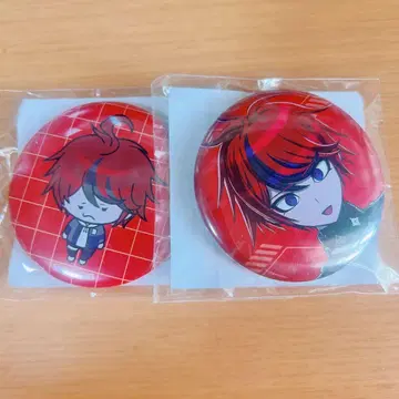 핸드레드라인 최종방위학원 캔뱃지 스미노 타쿠미