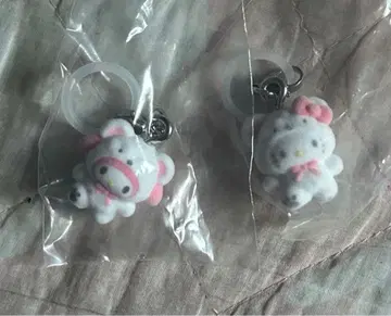 산리오 메지루시 액세서리 후와후와 스노우