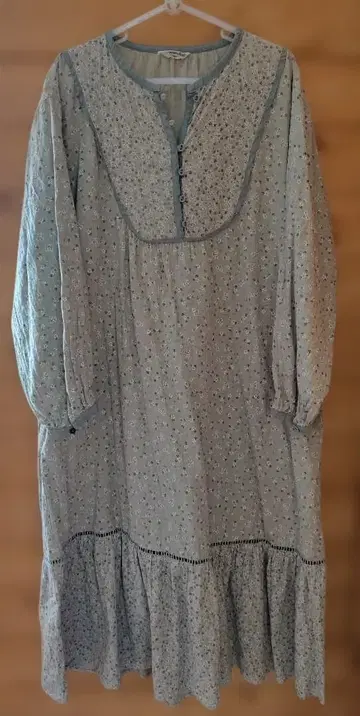 Samansa Mos2 꽃무늬 롱 원피스