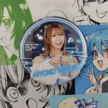 ANIMAXMUSIX 2025 요코하마 캔뱃지 야스노 키요노