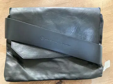 jas MB 블랙 가죽 백